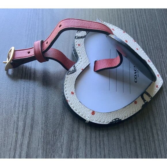 Coach Limited Edition Lugagge Tag Love Heart Collection Crayon Hearts - Picture 8 of 9